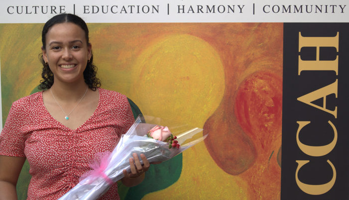 Teenager Dezaray Morris is well prepared to become a nurse