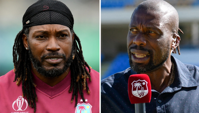 Chris Gayle and Curtly Ambrose in war of words