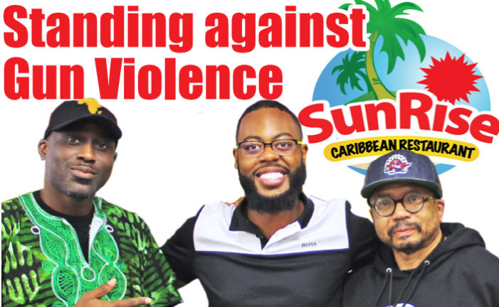 Sunrise Caribbean Restaurant step in to help end gun violence
