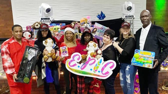 Calypsonian Joel “Connector” Davis leads “Dis the Season for Giving” toy campaign
