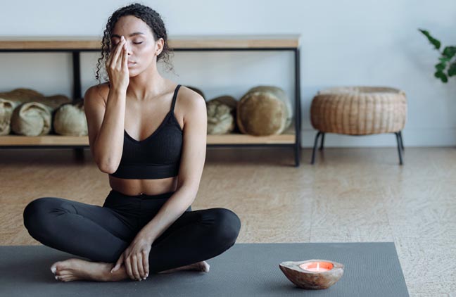 Do breathing exercises cause weight loss?
