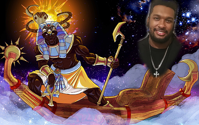 Artist Tredel Lambert depicts Black Gods in one-of-a-Kind depictions