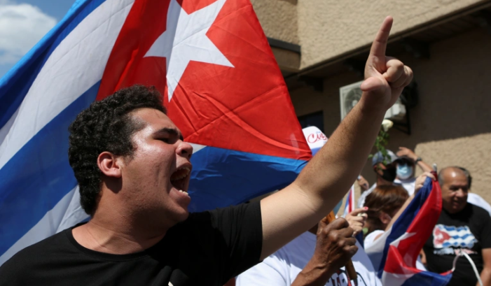Cuba says more than 700 charged over anti-government protests