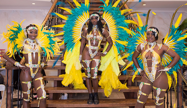 The Jamaica band is back! Black, Gold and Green down Lakeshore