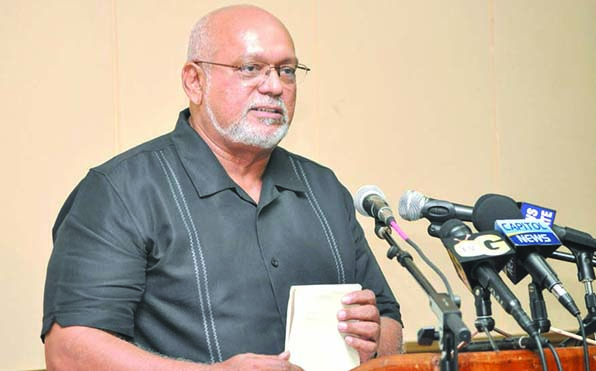Former Guyana president Donald Ramotar blames political system for racial problems