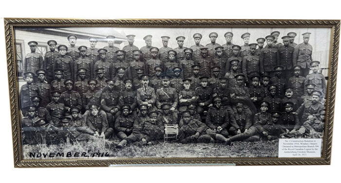 Framed pictures of WWI all-Black battalion to be distributed to legions across Canada