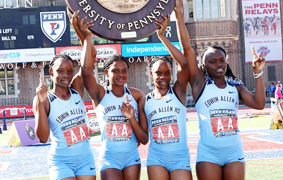 Jamaican athletes shine at Penn relays