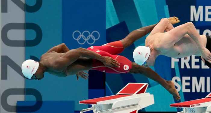 Canadian teen swimmer Josh Liendo on a mission