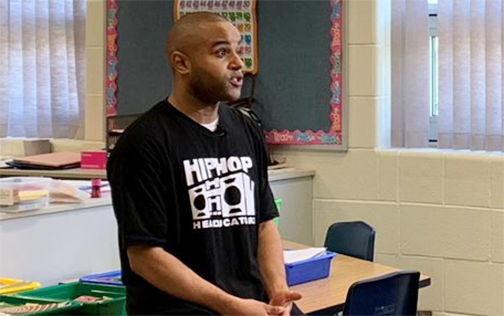 Using hip hop to teach language arts