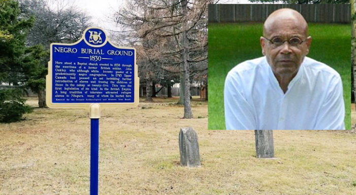 James Russell has identified at least 28 unmarked graves of Black settlers in Niagara-on-the-Lake