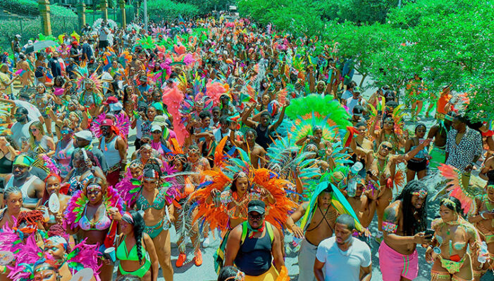 Massive crowds at Atlanta Caribbean Carnival 2022