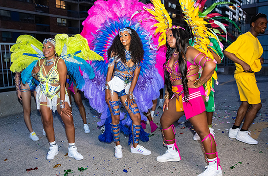 Jumping with Adidas in Carnival Nationz