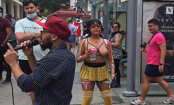 Bigoted preacher gets hit with a double whammy