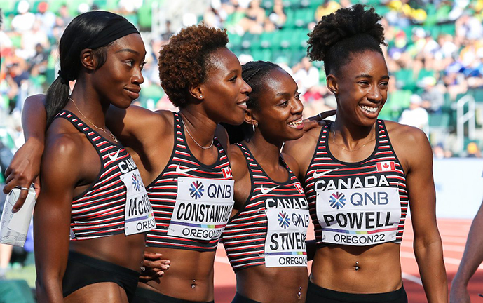 Tammara Thibeault, 4X400 relay team strike gold at Commonwealth Games