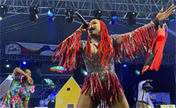 Claudette Peters crowned Groovy Monarch