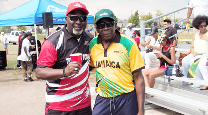 Jamaica, Trinidad celebrate combined 120 years of independence with Brampton cricket match