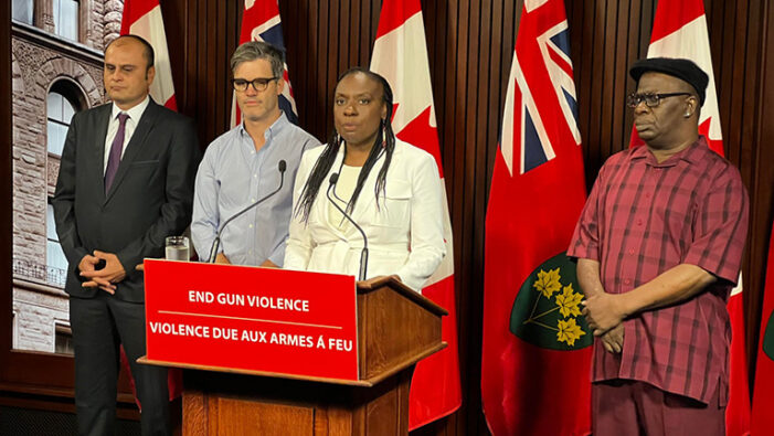 Bill to make gun violence a public health issue voted down in Ontario legislature