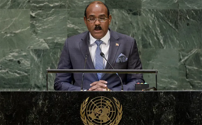 Antigua PM takes UN Security Council to task at UNGA