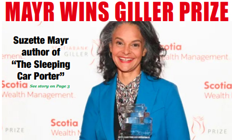 ‘The Sleeping Car Porter’ writer Suzette Mayr wins 2022 Giller Prize