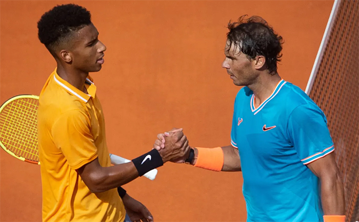 Canada’s Felix Auger-Aliassime upsets Rafael Nadal at ATP