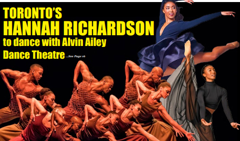 Toronto dancer about to take to the big stage with Alvin Ailey Dance Theatre