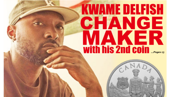 Kwame Delfish: Designs Black Heroes of WWI coin