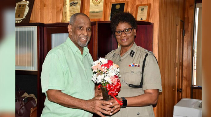 T&T names first female police chief
