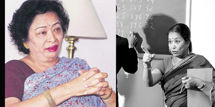 Celebrating the genius of “India’s ‘Human Computer” Shakuntala Devi