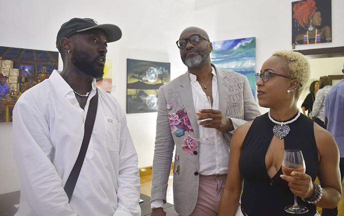 Kwame Delfish exhibits at Antigua and Barbuda Arts Week