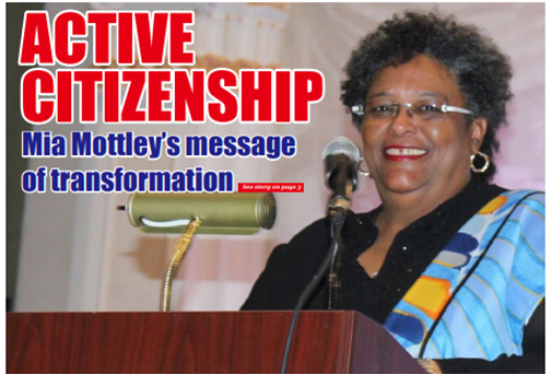 ‘Active citizenship’ is going to be at the core of Barbados’s transformation – Mia Mottley