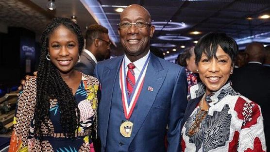 Dr. Keith Rowley receives honorary degree from Howard University