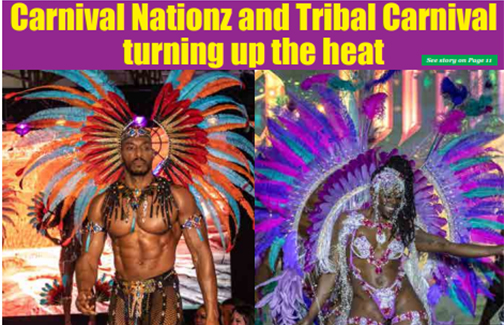 Tribal Carnival and Carnival Nationz – launch with stunning costumes