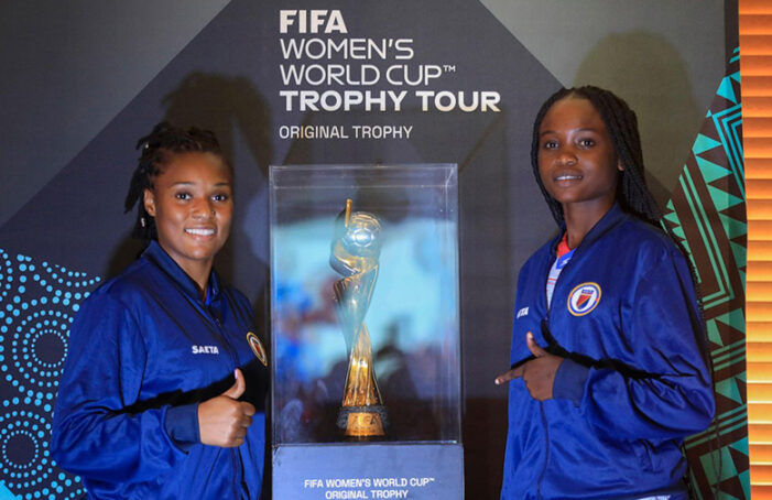 Women’s World Cup trophy visits Haiti