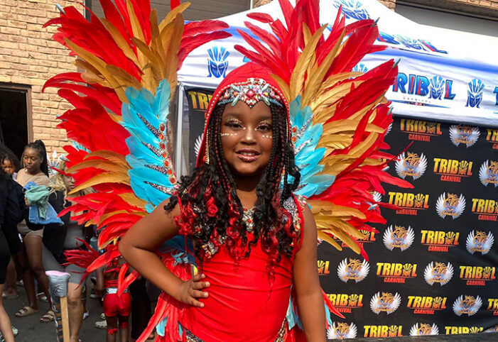 Tribal Carnival kiddies play mas