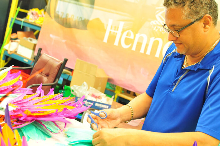 Carnival Nationz Mas camp was a hub of happy activity