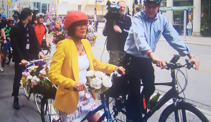 Mayor Chow’s inauguration bike ride sets strong tone for Toronto’s future