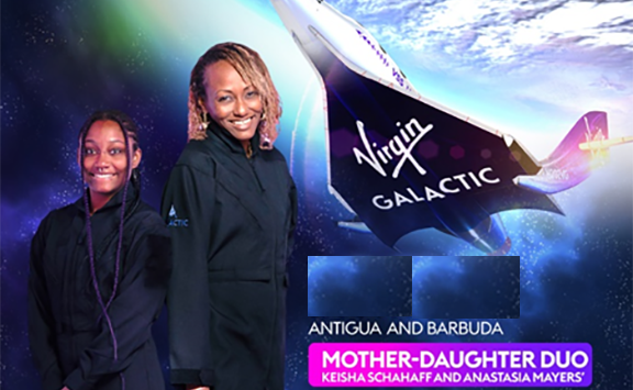 Caribbean’s First Mother-Daughter Astronauts Ready for Virgin Galactic spaceflight