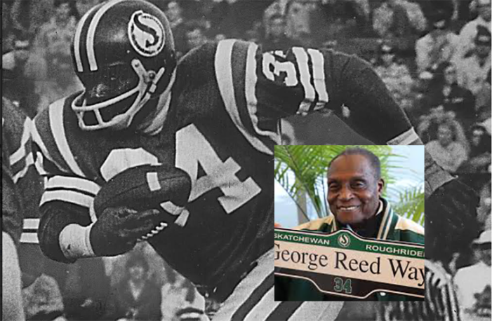 George Reed of the Saskatchewan Roughriders was an unstoppable force