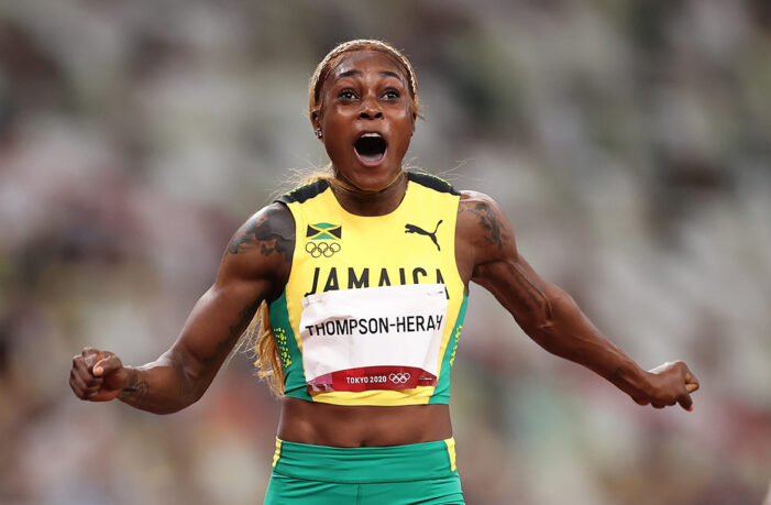 Jamaican sprinter Elaine Thompson-Herah prepares to defend crown in Paris