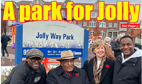 Scarborough park named after Denham Jolly