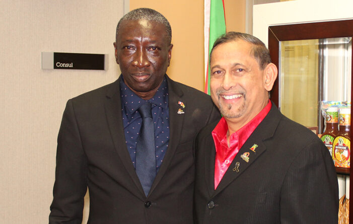 Guyana’s High Commissioner Addresses Challenges