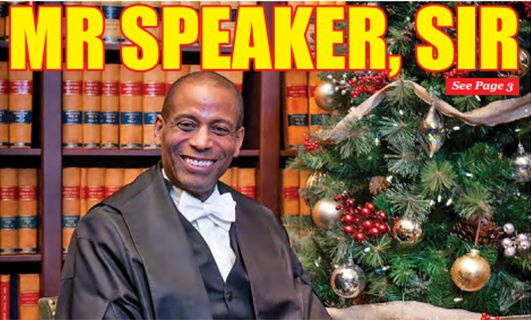 Gregory Fergus keeps order in the House