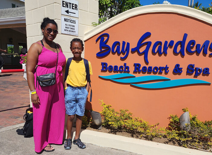 Friendly fun at Bay Garden Beach Resort and Spa in St. Lucia