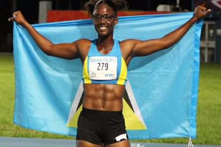 Julien Alfred, a rising track star