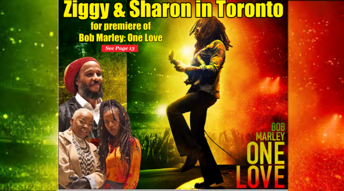 Bob Marley: One Love premiered in Toronto at the Bell Lightbox