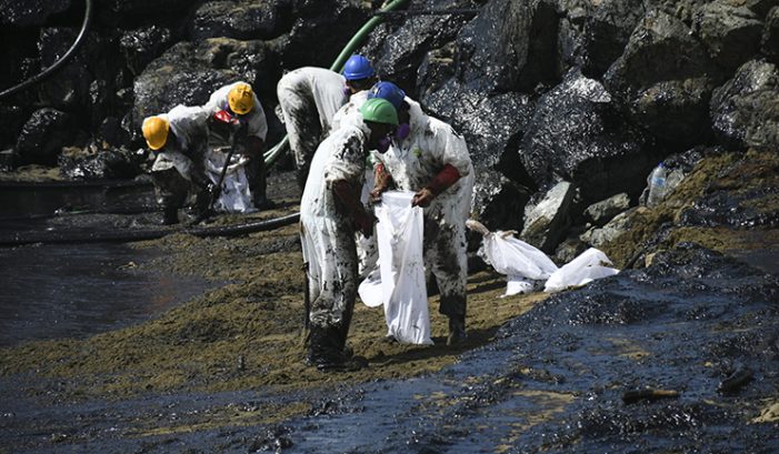 Tobago oil leak stopped after a month
