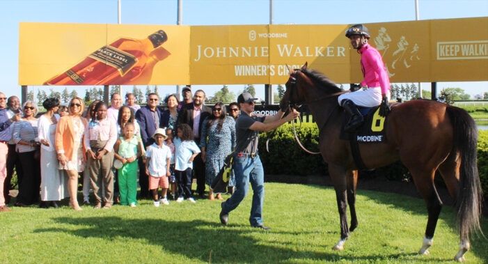Patrick Husbands Shines on his day at Woodbine Racetrack
