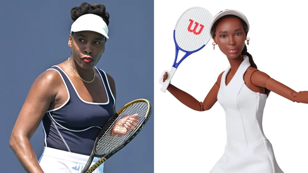 Venus Williams, Christine Sinclair among newly Designed Barbie Dolls  