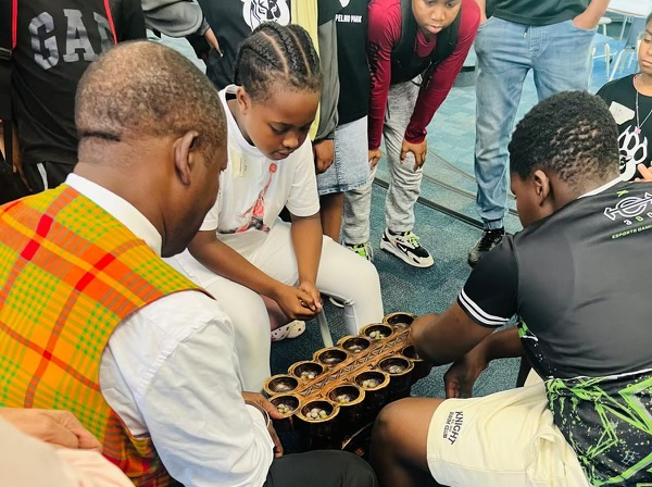 International Oware grandmaster leads training sessions Toronto schools