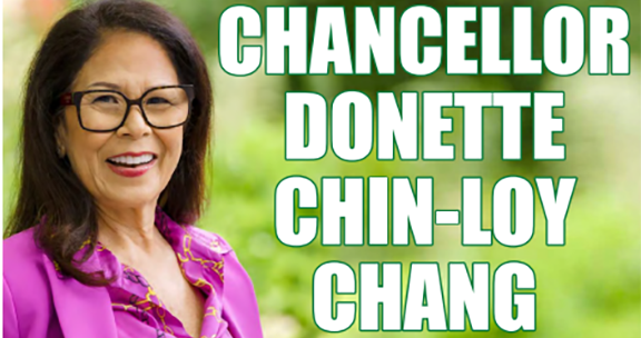Donette Chin-Loy Chang Named Chancellor of TMU